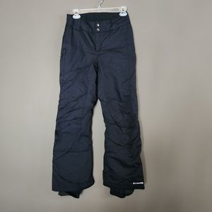 COLUMBIA Women's XS Omni-Tech Black Ski Pants Snow Winter Snowboard Waterproof
